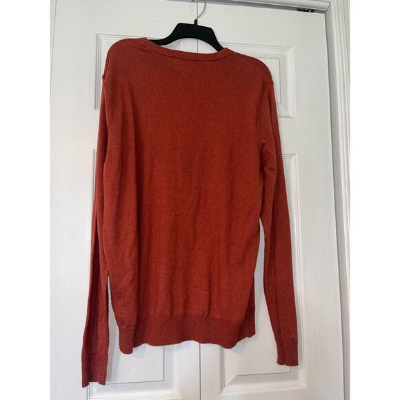 Treasure & Bond - Cotton & Cashmere Crew Sweater in Rust, Men’s “XL” NWT(B35) - Picture 7 of 11